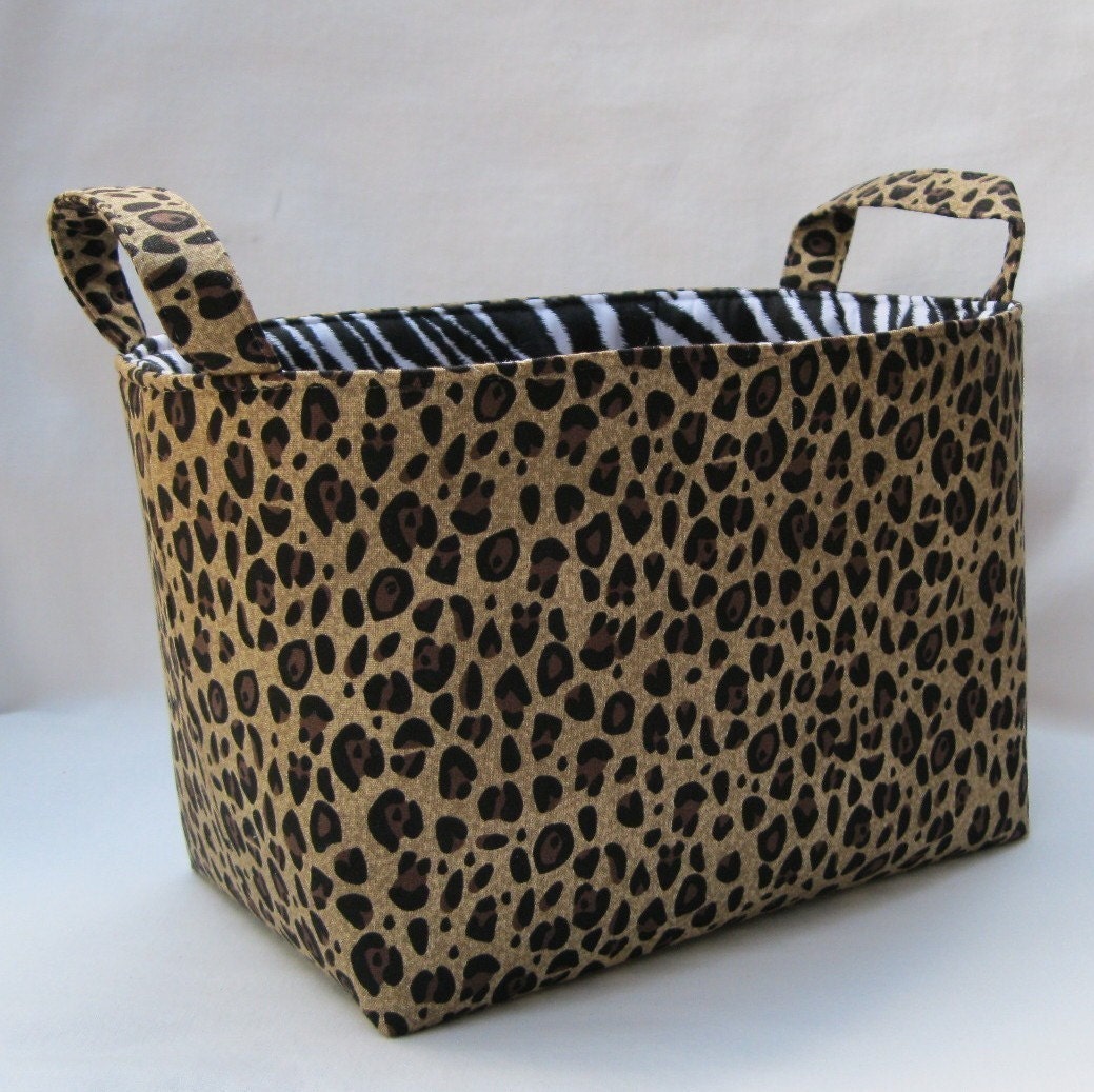 cheetah print storage