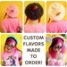 CUSTOM Cupcake Slouchy Beret Hat - choose your own flavor - made to order