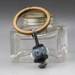 Horseshoe Nail Keychain Boro Glass Beaded Lampwork Equestrian