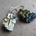 elemental BISMUTH crystal earrings