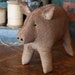 Primitive Folk Art Simple Pig E-Pattern