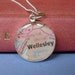 College Graduation Map Necklace Made to Order