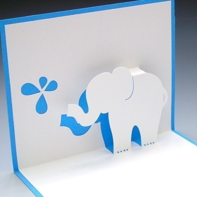 Elephant Pop Up Card Template the baby elephant pop up card Elephant Pop Up Card Template the baby elephant pop up card