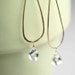 Long Drop Earrings with Rock Crystal Quartz Modern