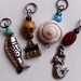 Steampunk/Pirate Style Stitch Markers -- Starbuck Saw A Mermaid