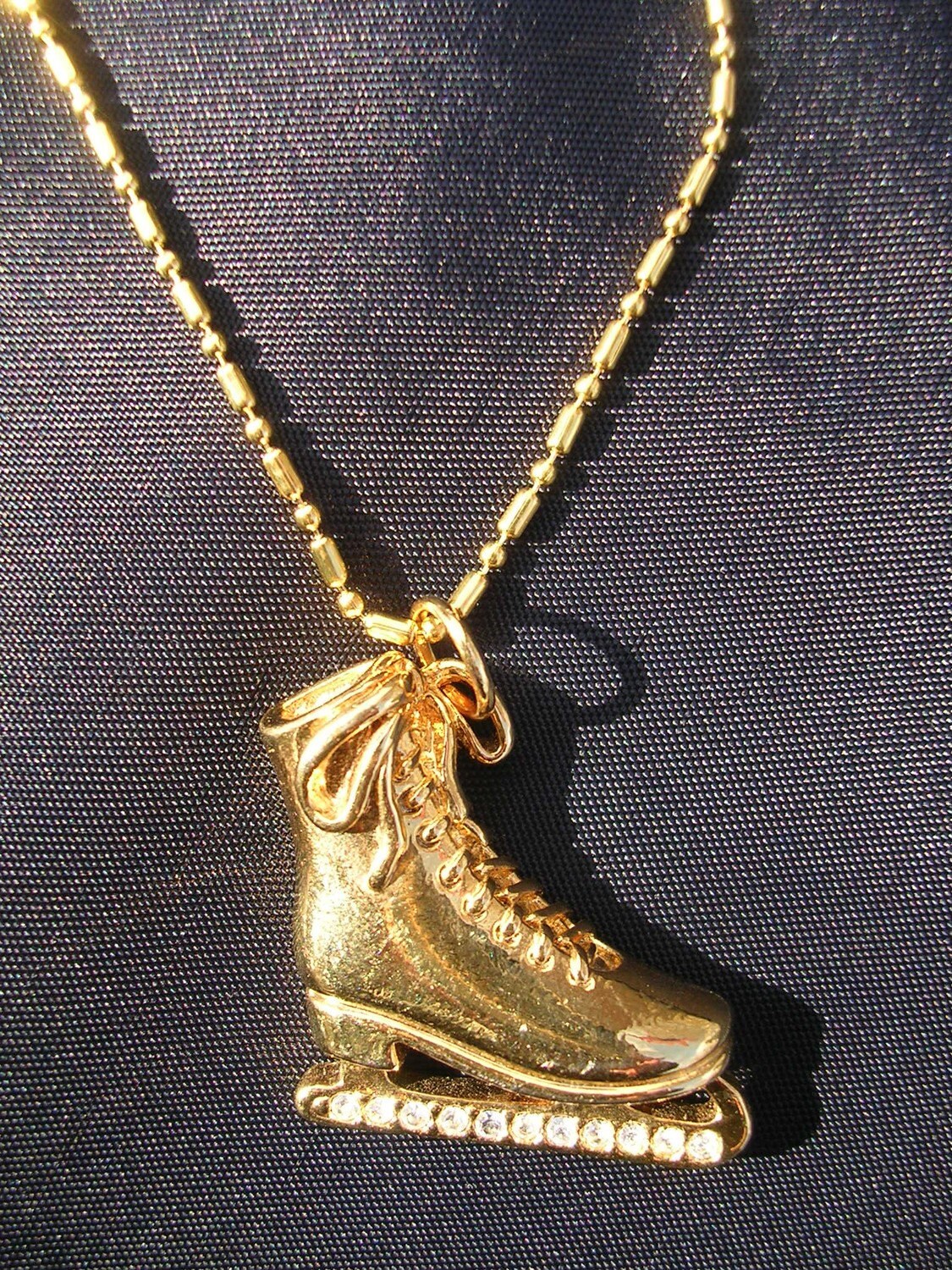 Figure Skate necklace