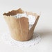 Paper Bowl- organization,home decor, office- papier mache handmade bowl with embroidery, bird and text