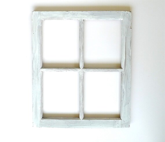 Four Pane Wood Window Frame