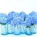 Antique Aqua Ball Perfect Mason Jars with Canner Rack Summer Wedding Centerpiece
