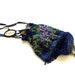 Victorian Hand Beaded Drawstring Pouch Handbag