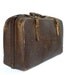 1930s Antique Cowhide Leather Suitcase