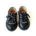 Vintage Children's Black Leather Oxfords