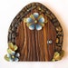 Fairy Door in Antique Blue