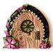 Spring Cottage Garden Fairy Door with Ladybugs