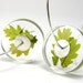 Alcee Oak Leaves, Leaves Resin Earrings