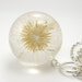 Delicate Dandelion Pendant, resin pendant, floral pendant, resin necklace