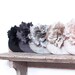 personalized bridesmaid clutch, vintage inspired, shabby chic wedding