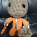 Sam from the movie Trick 'r Treat as a Sackboy
