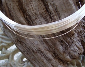 10 feet of 32-gauge DS sterling Silver Wire