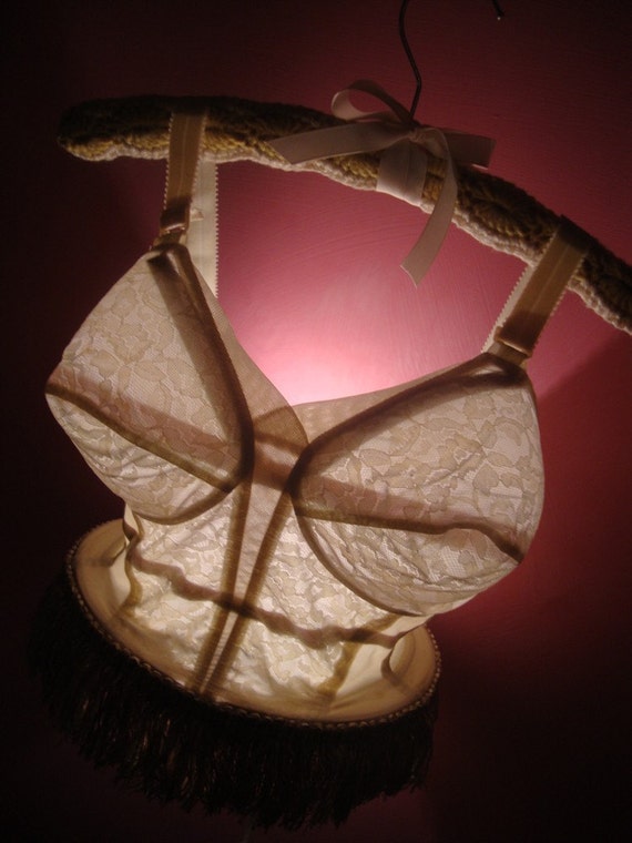 Bridgette-a Hand made Tramp Lamp by trampl