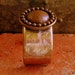Antique Button big fat button bracelet