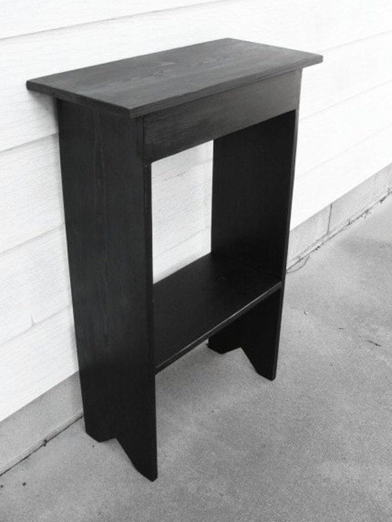 Black Entryway Table entryway table with storage console table black wood table Black Entryway Table entryway table with storage console table black wood table
