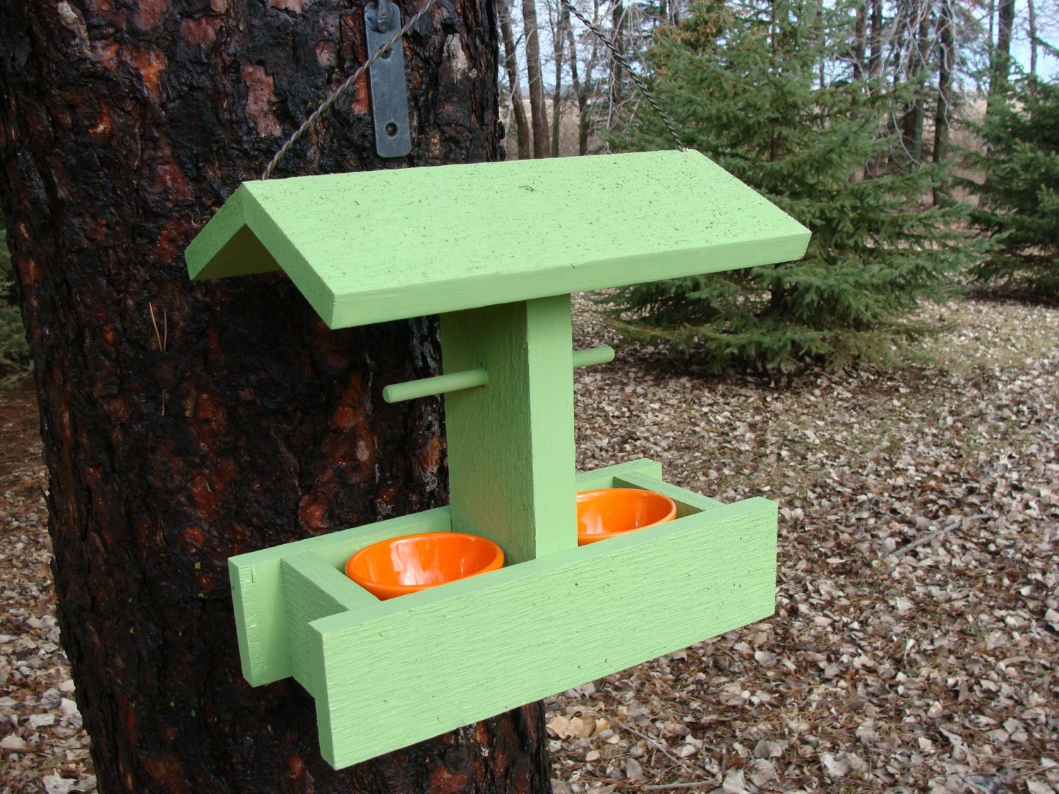 Oriole Bird Feeder Grape JellyOrangesMealworm Holder