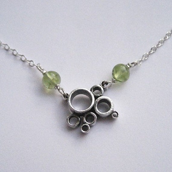 Foam Necklace by metalicious on Etsy