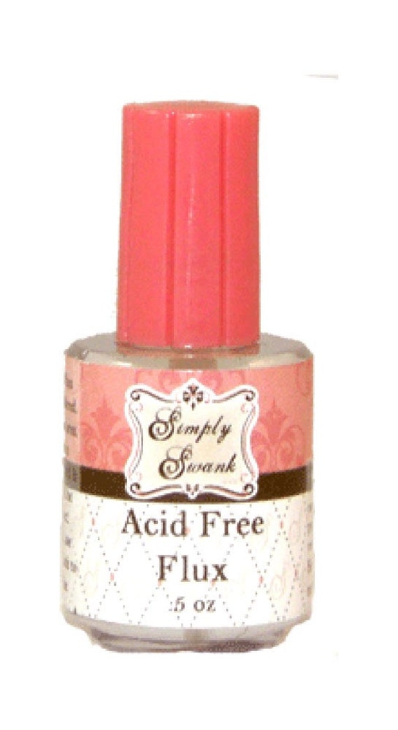 SIMPLY SWANK AcidFree Flux .5 ounce brush tip applicator