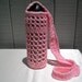 Pink Water Bottle Carrier
