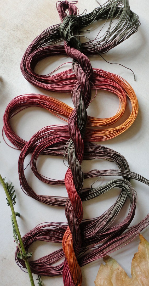 Hand dyed tatting crochet thread size 20 Knitty