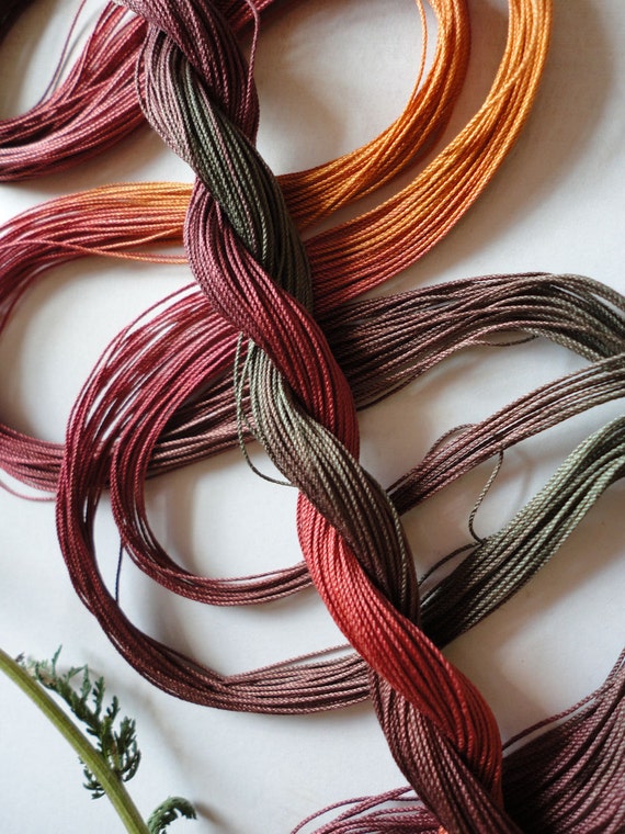 Hand dyed tatting crochet thread size 20 Knitty