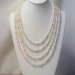 Freshwater Pearl Graduated 4 Strand Necklace