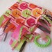 Summer Song Birds and Trees Minky Dot Ribbon Sensory Lovey