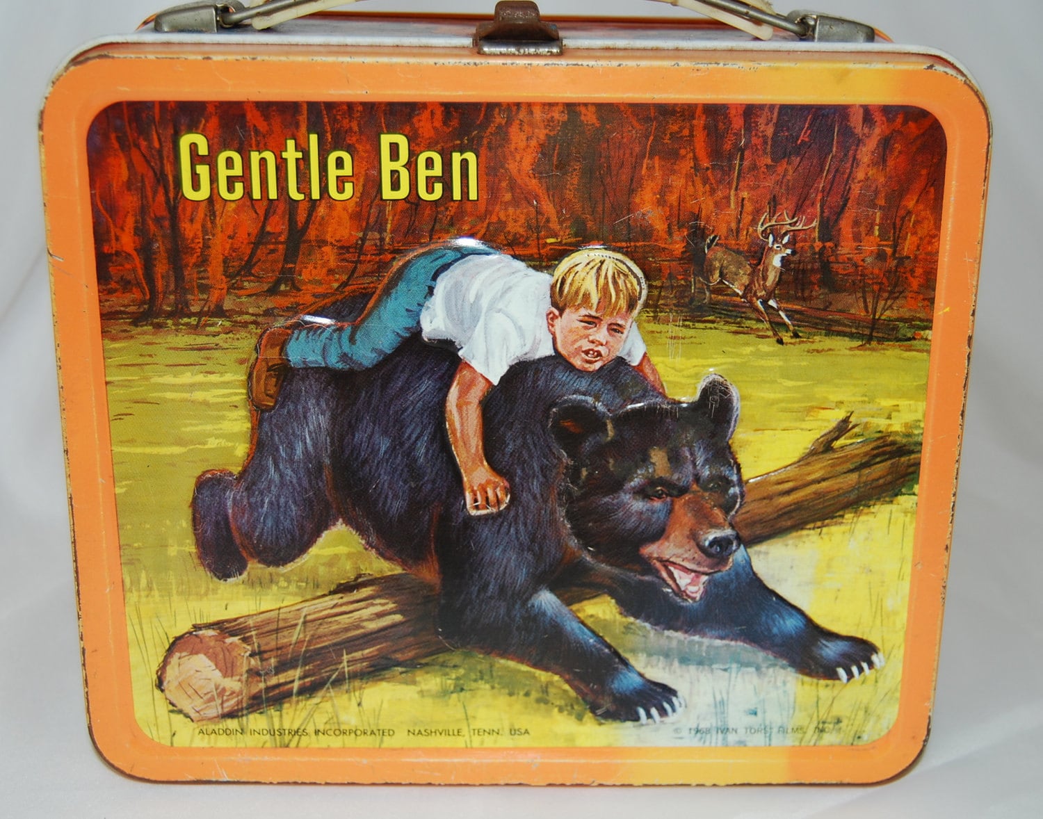 Vintage Gentle Ben Lunch Box 1968