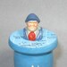 Mixed Media Assemblage Art Sailor Nautical