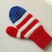 Proud to be an American - Adult Mittens