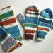 Handknit Mittens and Scarf - Dare to be Different