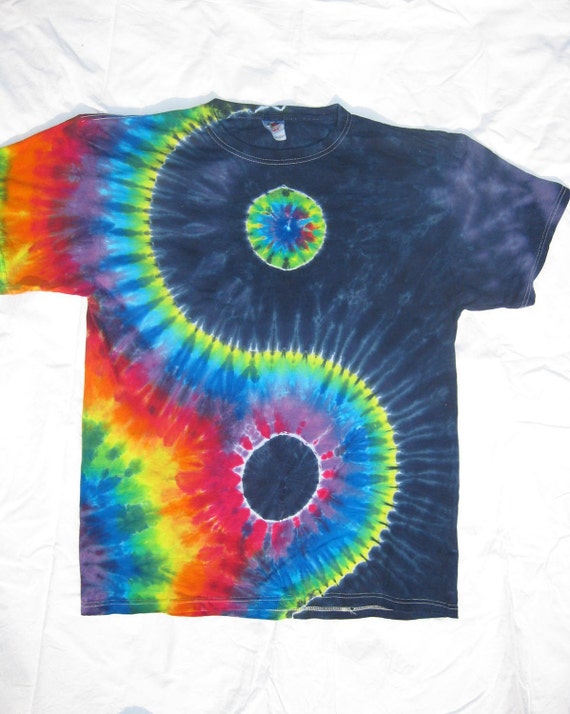 how to make yin yang tie dye shirts