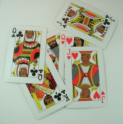 Vintage Blacks Factor African American Playing Cards