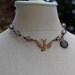 soar . a hand stamped soul mantra locket necklace