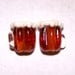 SALE Oktoberfest Dark Lampwork Beer Beads by Cara