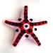 Chocolate Chip Starfish plush soft sculpture
