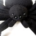 black widow spider plush