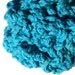 Cotton Shower Puff - Bright Blue