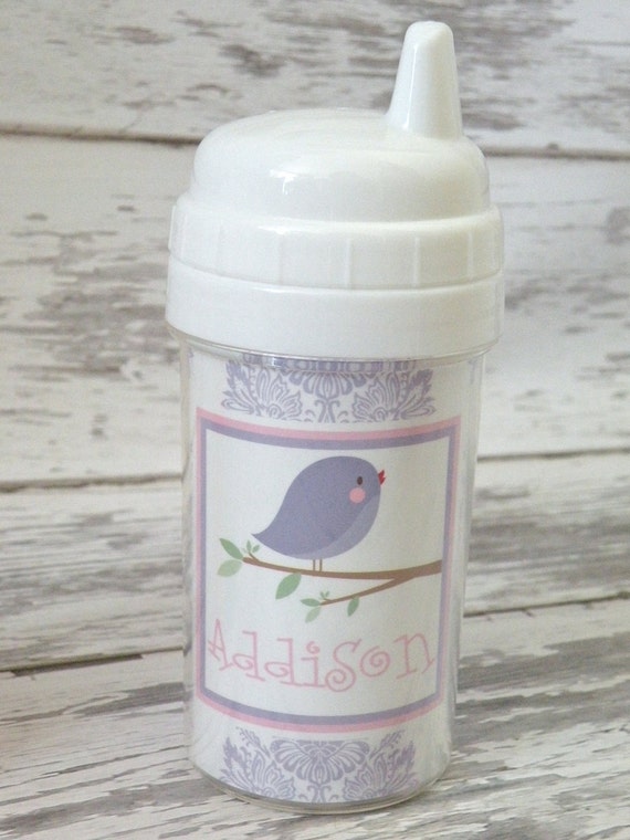 Personalized Toddler Spill Proof Sippy Cup
