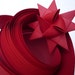 1/4" Weaving Star Paper~ Deep Red (50 strips)