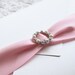 Deposit - Shimmering Pink and Pearl Wedding Invitation (Pochette)
