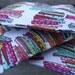 Lavender Dryer Sachet Bundle - Set of Three - Stacks of Fabric Print - To Benefit Heart Strings