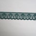 Special order for Hannah 25 Yards of Forest Green Lace Trim